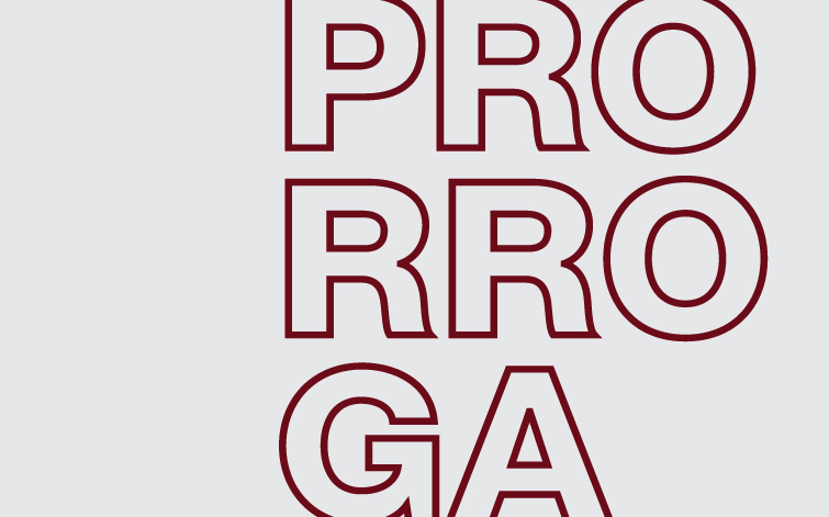 Prórroga presentación de Ponencias